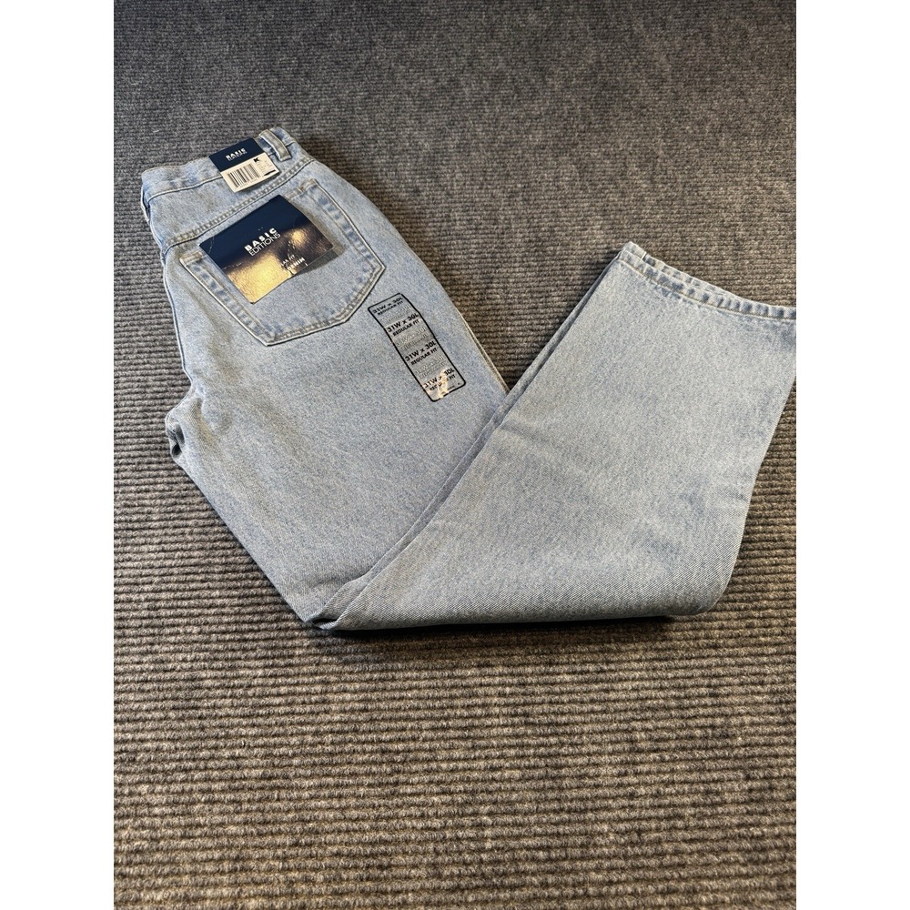 Kmart Basic Editions 31 X‎ 30 Regular Fit Blue Jeans 100% Cotton Denim